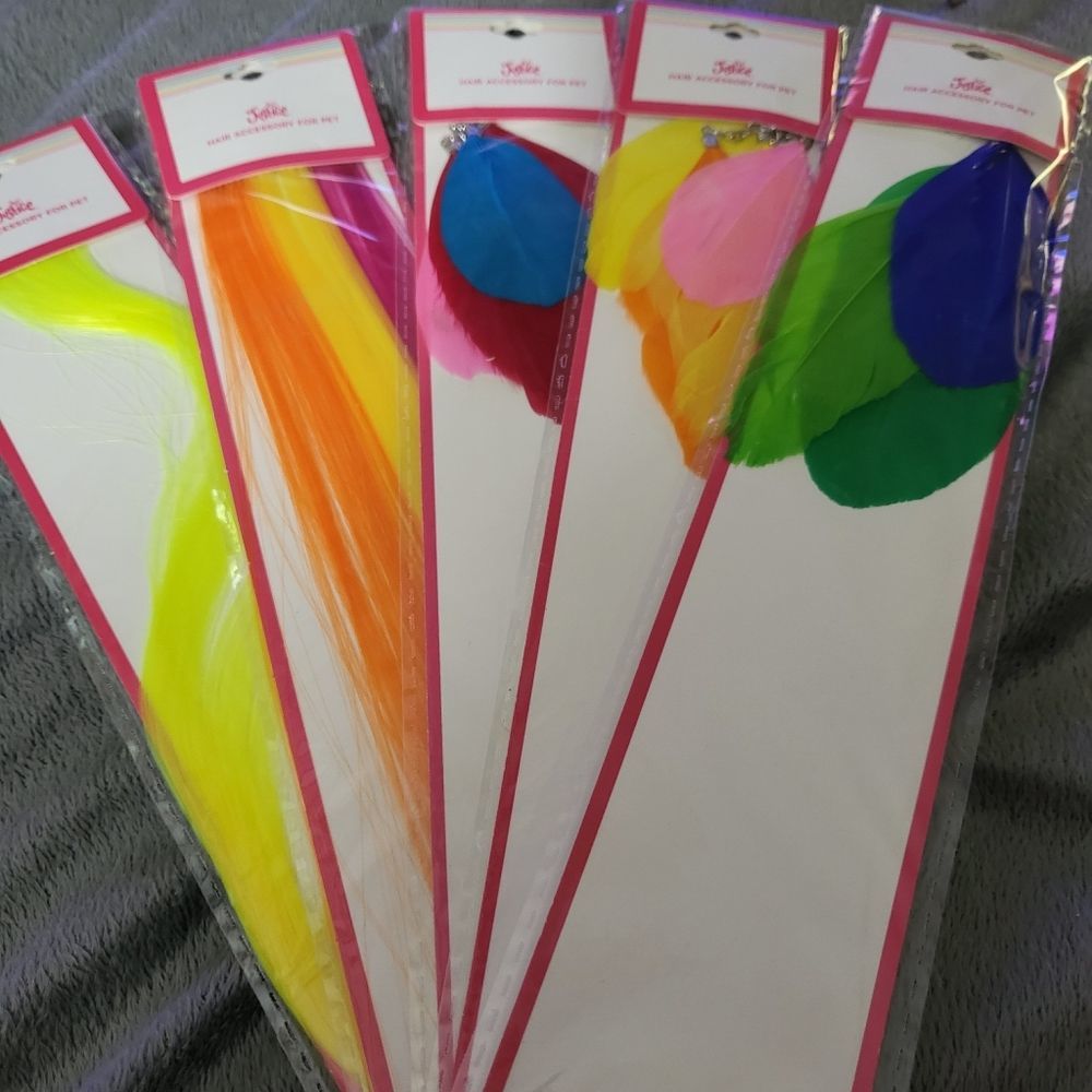 Justice hair accessory for pets new